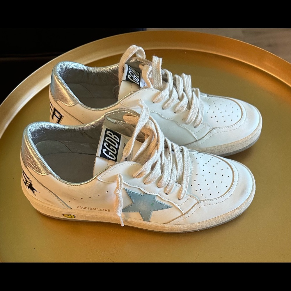Golden Goose girls size 35 or size 4. Multi colored. Excellent Condition
